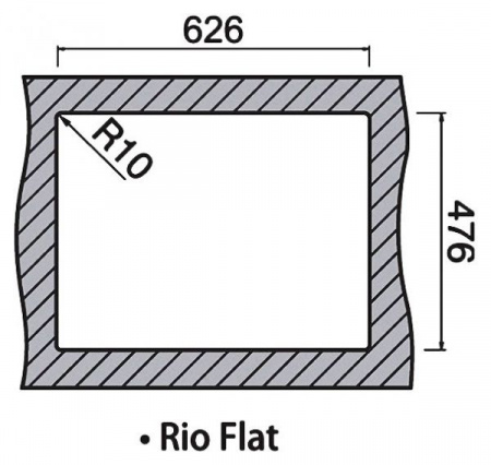����� �������� Rodi Rio Flat LUX �����