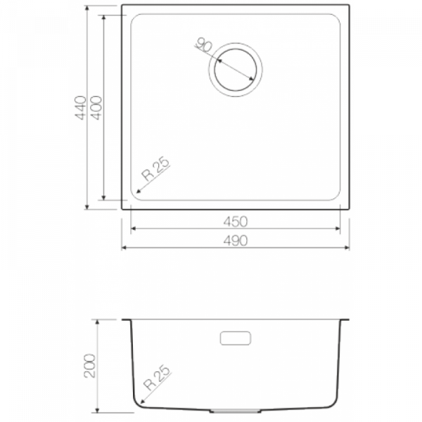   Omoikiri Tadzava 49-IN  