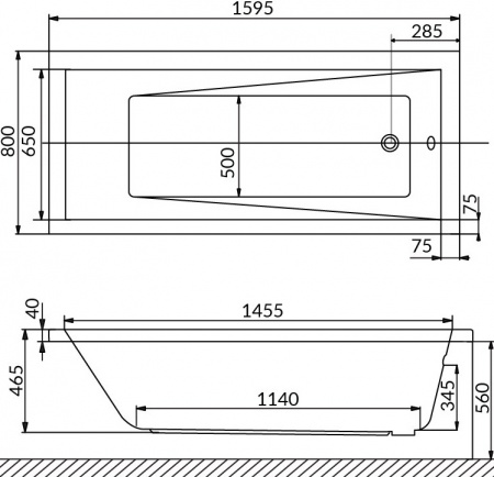 ��������� ����� Excellent Wave 160�80