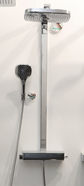 ������� ������ Hansgrohe Raindance Select E 300 2jet 27128000 Showerpipe