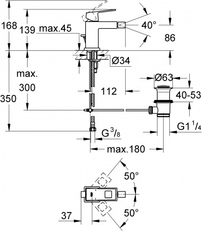  Grohe Eurocube 23138000  