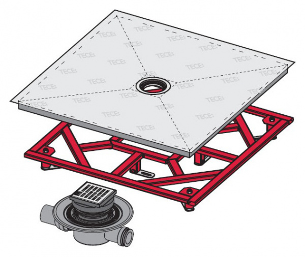    Tece drainboard (6 850 01 )