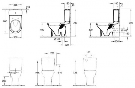    Villeroy & Boch O'Novo 5760 1101 alpin
